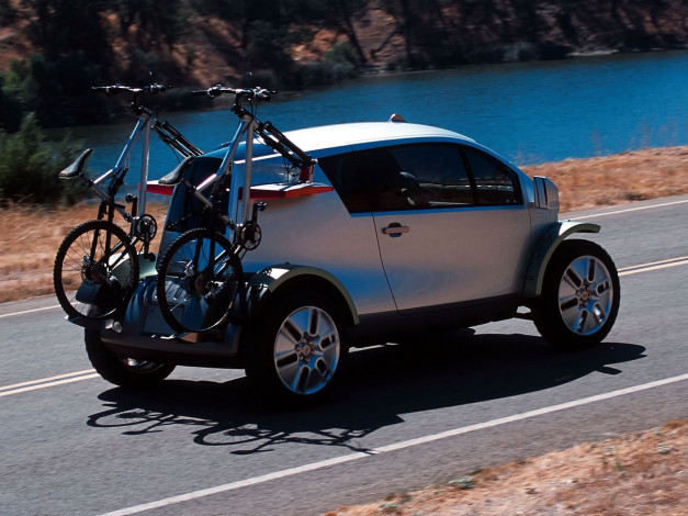 Обои картинки фото jeep treo concept 2003, автомобили, jeep, treo, concept, 2003