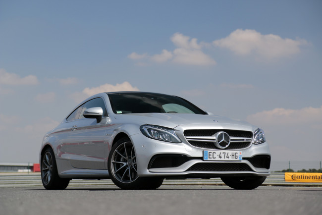 Обои картинки фото автомобили, mercedes-benz, mercedes-amg, c, 63, couе, worldwide, c205, 2016г