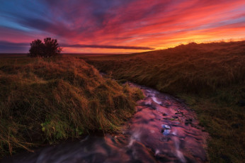 Картинка природа восходы закаты простор