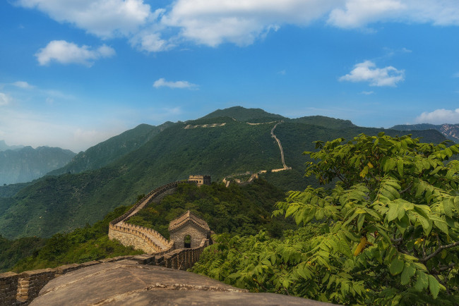 Обои картинки фото great wall of china, города, - исторические,  архитектурные памятники, фортпост