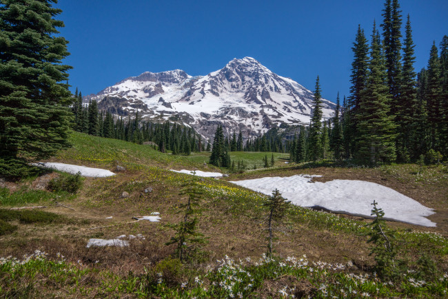 Обои картинки фото природа, горы, простор