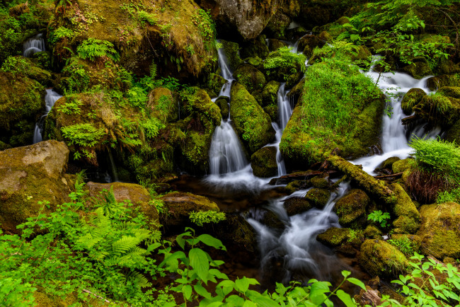 Обои картинки фото природа, водопады, простор