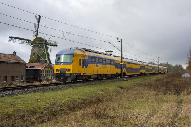 Обои картинки фото техника, электровозы, состав, локомотив