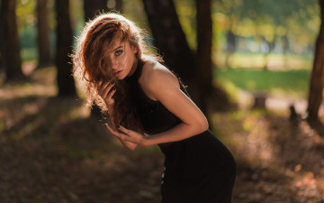 Картинка девушка девушки -unsort+ рыжеволосые+и+другие модель