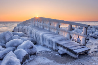 Картинка природа зима простор