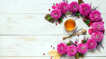 Картинка еда мёд +варенье +повидло +джем георгины мед