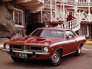 Картинка автомобили plymouth cuda