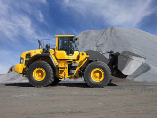 обоя техника, фронтальные погрузчики, volvo