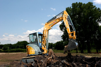 Картинка техника экскаваторы mustang