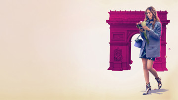 Картинка emily+in+paris+ сериал+2020 кино+фильмы сериал эмили в париже постер кино emily in paris lily collins драма мелодрама лили коллинз комедия cooper netflix