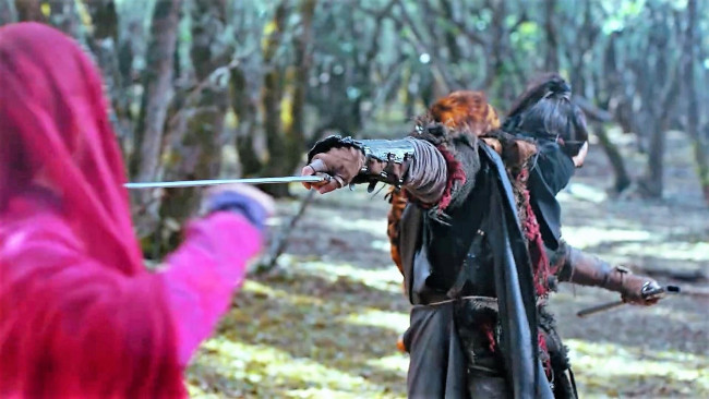 Обои картинки фото кино фильмы, the wolf, цзичун, бой, лес