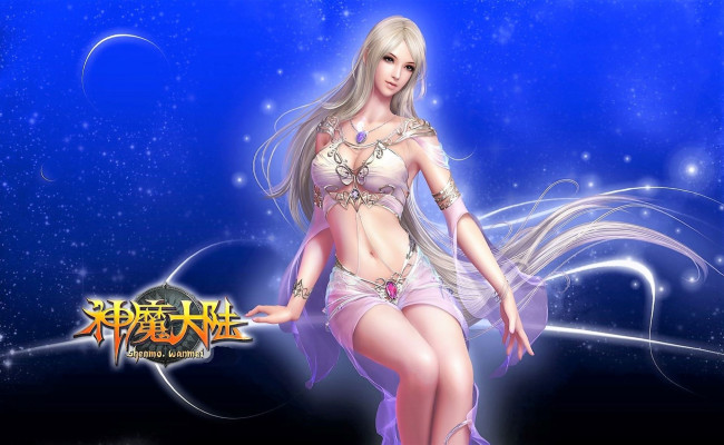 Обои картинки фото видео игры, forsaken world, девушка, космос