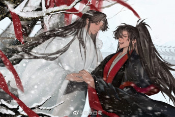 Картинка аниме mo+dao+zu+shi лань ванцзи вэй усянь