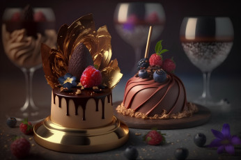 Картинка еда торты лакомство крем