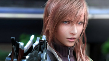 Картинка видео+игры final+fantasy+xiii девушка лицо