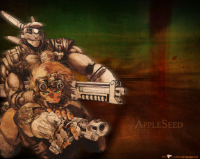 Картинка аниме appleseed