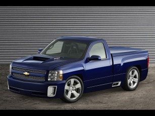 Картинка 2006 chevrolet silverado 427 автомобили custom pick up