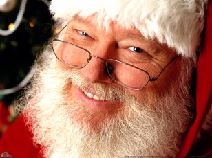 обоя праздничные, дед, мороз