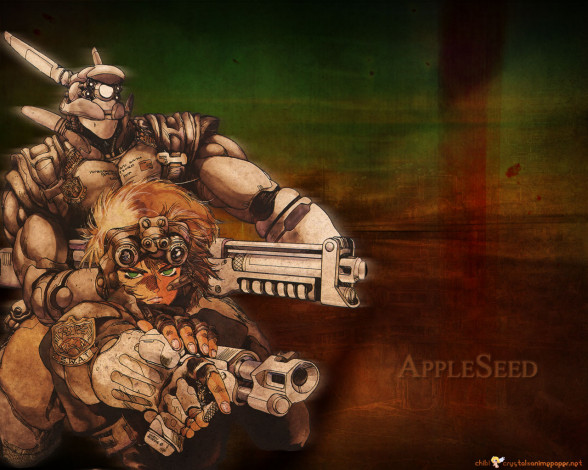 Обои картинки фото аниме, appleseed