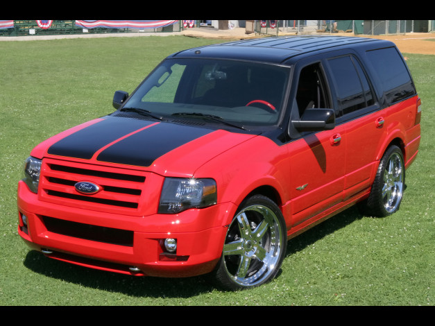 Обои картинки фото 2007, ford, expedition, funkmaster, flex, concept, автомобили