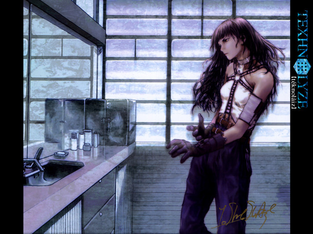 Обои картинки фото аниме, texhnolyze