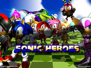 обоя видео, игры, sonic, heroes