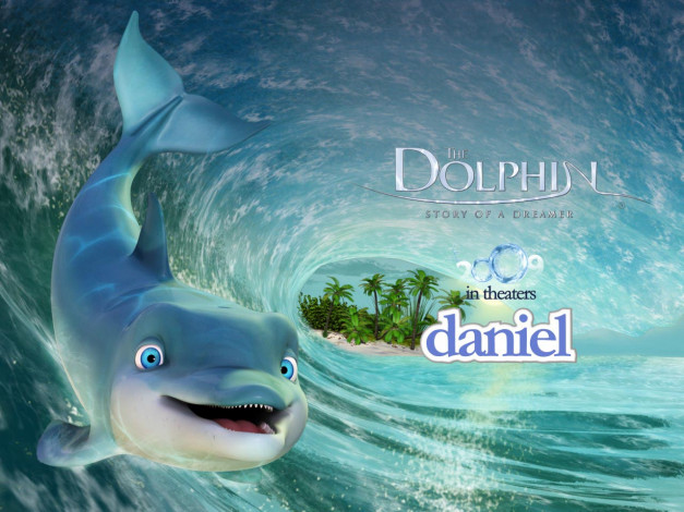 Обои картинки фото el, delf&, 237, la, historia, de, un, so&, 241, ador, мультфильмы, the, dolphin, story, of, dreamer