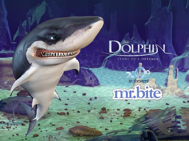 Обои картинки фото el, delf&, 237, la, historia, de, un, so&, 241, ador, мультфильмы, the, dolphin, story, of, dreamer