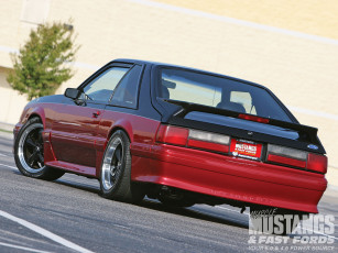 обоя 1990, ford, mustang, gt, автомобили