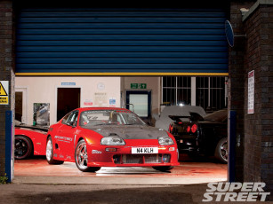 Картинка 1996 toyota supra twin turbo автомобили разные вместе