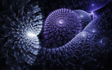 Картинка 3д графика fractal фракталы