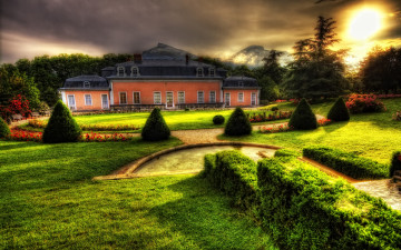 Картинка города здания дома