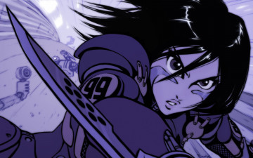 Картинка gunnm аниме battle angel alita