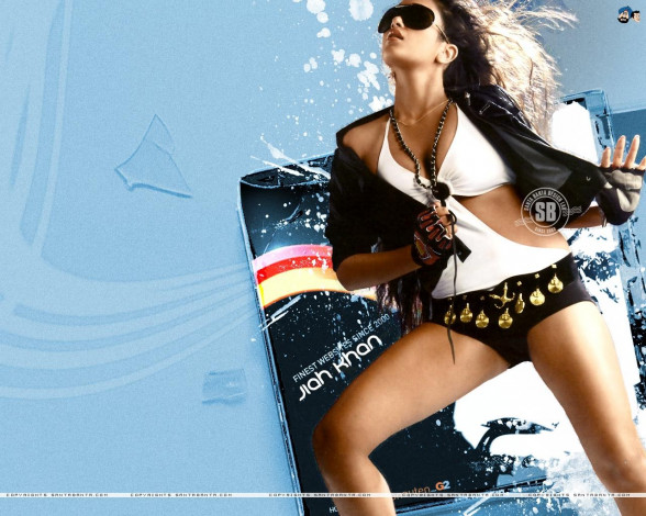 Обои картинки фото Jiah Khan, девушки