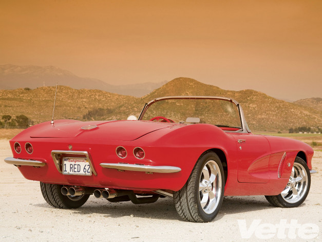 Обои картинки фото 1962, chevrolet, corvette, автомобили