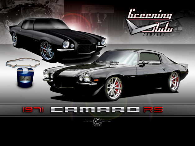 Обои картинки фото автомобили, camaro