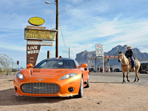 Обои картинки фото автомобили, spyker