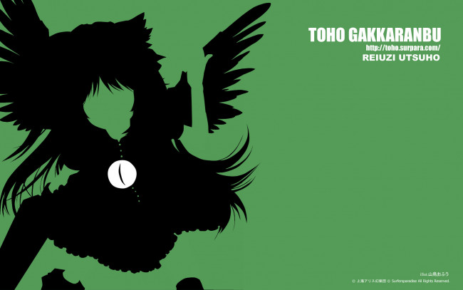 Обои картинки фото аниме, touhou