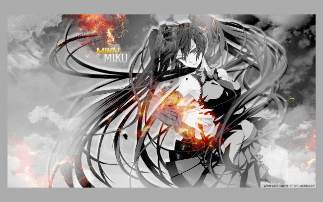 Обои картинки фото аниме, vocaloid