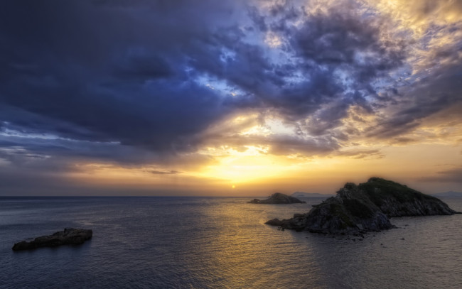 Обои картинки фото природа, восходы, закаты