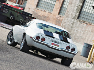 обоя 1972, chevrolet, camaro, автомобили