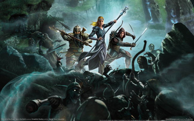Обои картинки фото the, lord, of, rings, war, in, north, видео, игры, нежить
