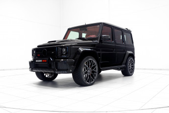 Картинка автомобили brabus biturbo g 850 темный 2015г widestar w463
