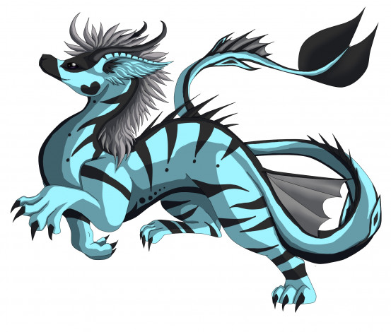 Обои картинки фото рисованное, животные,  сказочные,  мифические, фон, дракон