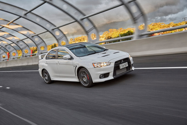 Обои картинки фото автомобили, mitsubishi, светлый, 2015г, au-spec, final, edition, evolution, x, lancer
