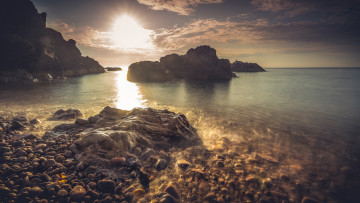 Картинка природа восходы закаты пейзаж