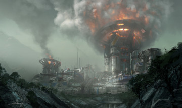 Картинка видео+игры titanfall+2 пейзаж