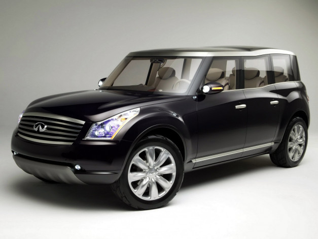 Обои картинки фото infiniti kuraza concept 2005, автомобили, infiniti, 2005, concept, kuraza