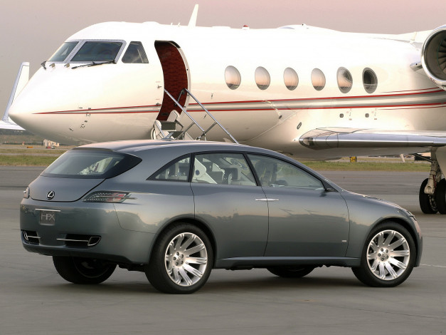 Обои картинки фото lexus hpx concept 2003, автомобили, lexus, 2003, hpx, concept