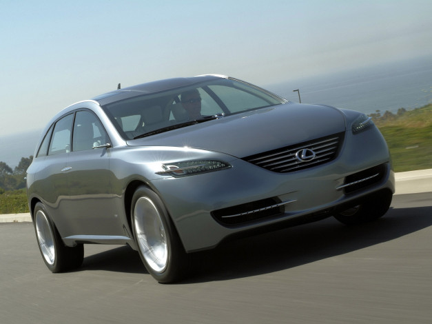 Обои картинки фото lexus hpx concept 2003, автомобили, lexus, 2003, concept, hpx